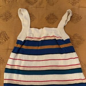 Colorful Striped Women’s Tank Top